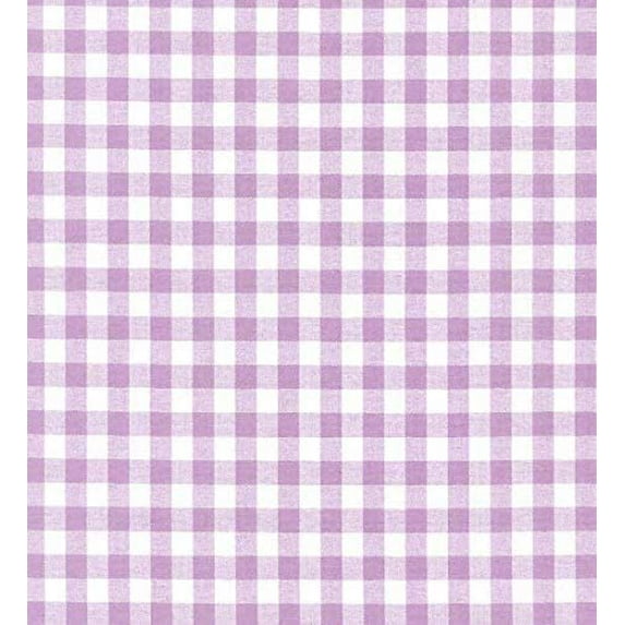 Giingham 1/4" (Inch) Checkered Poly Cotton Fabric by the Yard, 58"/60", All Colors