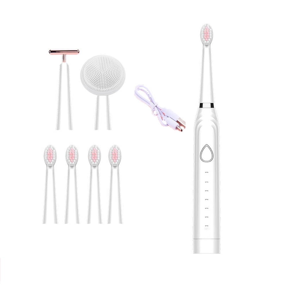Electric Toothbrush with 6 Brushing Modes, Smart Timer and Ipx7