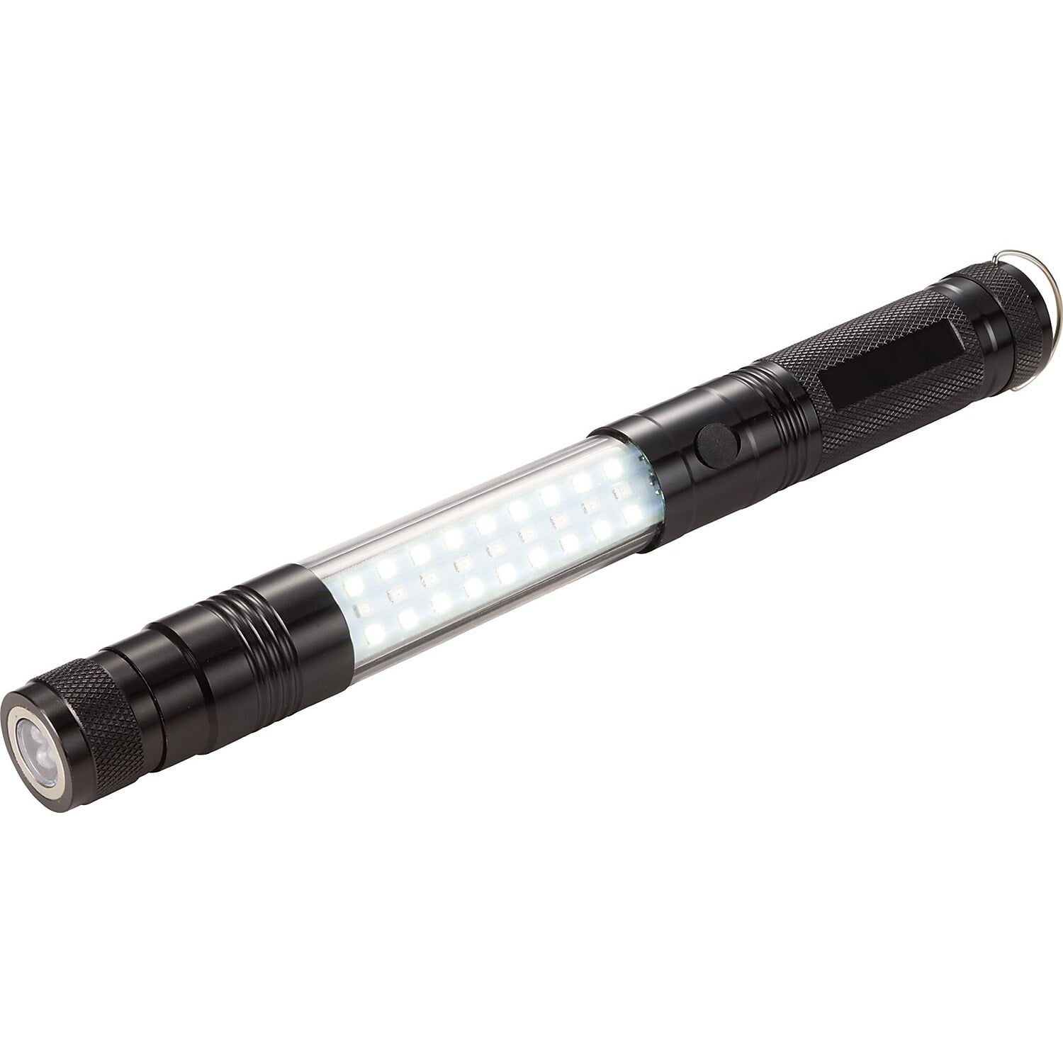 Display with 24 x LED Telescopic Flashlight 2 Magnets Flexarm Black or Blue 