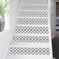 thumbnail image 4 of Wovilon 6Pcs Staircase Stair Riser Floor Sticker Diy Wall Decal Fashion Stairs Decal Home Decor Wall Stickers & Murals Wall Stickers for Bedroom, Living Room, 4 of 5