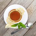 thumbnail image 5 of Stainless Steel Tea Strainer with Drip Bowl Easy Clean Loose Leaf Hanging Infuser Filter Kitchen Tool, 5 of 5