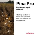 thumbnail image 3 of Lámpara Zafferano Pina Pro recargable inalámbrica táctil de 29 cm, 3 of 8