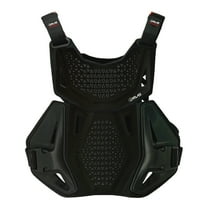 Atlas Charger Youth Black Chest Protector (A1031-01-000) CE Level 1 Certified, Lightweight Motocross & BMX Youth Gear with Full Chest, Back, and Side Protection