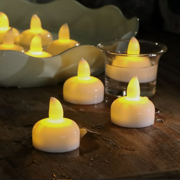 12 Bougies à LED romantique