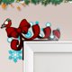 thumbnail image 4 of Ganfancp Lazo de Navidad Puerta Esquina Pared Decoración Regalo de Navidad Acrílico Puerta Esquina Pequeño Colgante Ofertas Flash Liquidación Colgante de Esquina de Puerta*1, 4 of 6