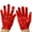 Red, variant on DWRGQD Women Colorful Stage Performance Sequin Gloves Performance Dress Decoration Party Gloves Green One Size