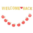thumbnail image 4 of Shisuyan 2pcs Back To School Decor for Party Welcome Banner Decoration School Hanging Banner Decor, 4 of 9