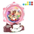thumbnail image 4 of Runquan Kids Pick up Bean Machine Electronic Pinball Machine for Gift Preschool Party Pink without Score, 4 of 8