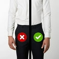 thumbnail image 3 of Sardfxul Shirt Stays Keeper Belt for Man Shirt Wrinkle Resistant Shirt Stays Belt, 3 of 10