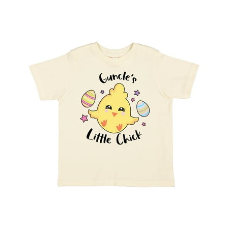 

Inktastic Happy Easter Guncle s Little Chick Gift Toddler Toddler Girl T-Shirt