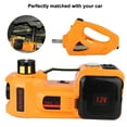 thumbnail image 3 of Neumático 5T DC 12V coche eléctrico piso gato hidráulico juego de elevación llave eléctrica herramienta de reparación de neumáticos ANGGREK Otros, 3 of 8