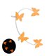 thumbnail image 1 of Pendientes de mariposa que brillan en la oscuridad, pendientes envolventes de escalador, 1 of 5