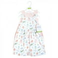 thumbnail image 2 of Hudson Baby Infant Girl Cotton Dresses, Pastel Sea, 3-6 Months, 2 of 4