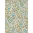 thumbnail image 2 of Addison Rugs Chantille Indoor/Outdoor Transitional Paisley Ivory Washable Rectangle Rug, 2'6" x 3'10", 2 of 6