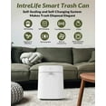 Automatic Trash Can, 3.5 Gallon SelfSealing and SelfChanging Smart