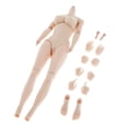 thumbnail image 2 of 1/6 cuerpo femenino sin costuras gran busto esculpir para cuerpo de figura de Zulema Figura de acción Cuerpo desnudo, 2 of 8