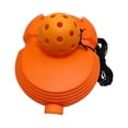 thumbnail image 3 of DYNWAVECA Pickleball Trainer Pickleball Rebounder Exerciser Self Playing Partner Sparring Device Improve Speed Pickleball Training Base Orange Ball, 3 of 10
