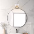 thumbnail image 3 of Bestco 1 Light Wall Sconce with Crystal Shade LED Lighting Brushed Nickel Metal Frame, 3 of 8
