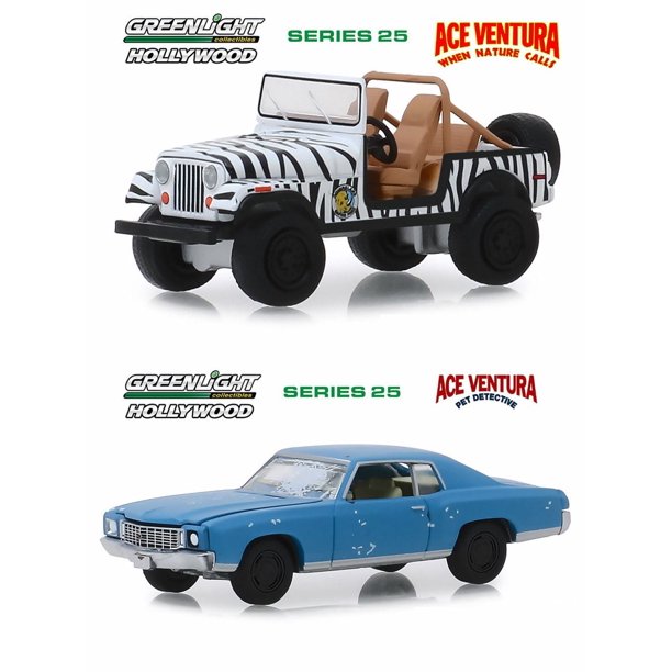 Ace Ventura Diecast Toy Car Package Two 1 64 Scale Diecast Model Cars Walmart Com Walmart Com Ace Ventura Diecast Toy Car Package Two 1 64 Scale Diecast Model Cars Walmart Com Walmart Com