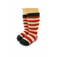 thumbnail image 3 of Warrior Alpaca Socks - Striped Toddler Alpaca Wool Socks with Non-Skid - Unisex, 3 of 5