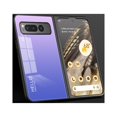 thumbnail image 2 of Nalacover Case for Google Pixel Fold Gradient Colored Tempered Glass Cover, Micro-Frosted Frame Shockproof Anti-Scratches Lens Protection Folding Case for Google Pixel Fold, Lightpurple, 2 of 7