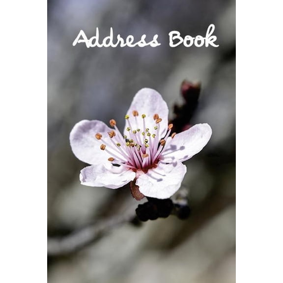 Address Book Flower Edition.: Address Book.: (Flower Edition Vol. D41) Glossy And Soft Cover, Large Print, Font, 6" x 9" For Contacts, Addresses, Phone Numbers, Emails, Birthday And More. (Paperback)(