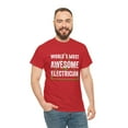 thumbnail image 5 of World's Most Awesome Electrician Shirt - Funny Line Worker Gift - ID: 471, 5 of 7