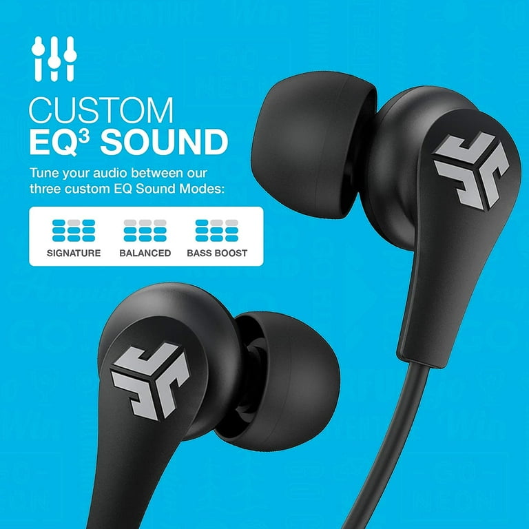 JLab JBuds Pro Signature Wireless Bluetooth Earbuds Headphones Black