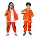 thumbnail image 5 of Qarigey Hiphop Boys Shirt Otoño Primavera Tops Viajar Senderismo Baile Rendimiento Ropa Streetwear Partywear Ropa conjuntos de ropa Manga larga 110cm, 5 of 6