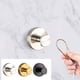 thumbnail image 1 of Gancho de ventosa de acero inoxidable | Montaje moderno de pared con punta cuadrada | Capacidad de peso de 11 libras | Instalación sin herramientas | Tamaño de 2,36 pulgadas | Accesorio impermeable, 1 of 6