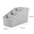 thumbnail image 3 of Organizador De Escritorio, Caja De Almacenamiento, Portátil De Ratán Para El Hogar, Fácil De Limpiar, No Tóxico Para Dormitorio, 3 of 7