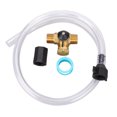 thumbnail image 1 of Antifreeze RV Winterizing Kit, Erosion Resistant RV Water Pump Antifreeze Winterizing Kit Brass Valves 1/2in NPT Universal Complete with Hose for Winterization, 1 of 7