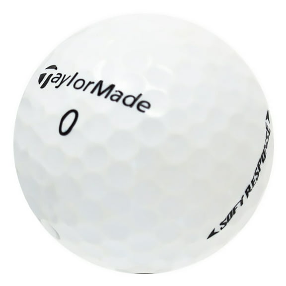 Taylormade Soft Response, Golf Balls, Mint, 5a, AAAAA Quality, 24 Pack, White