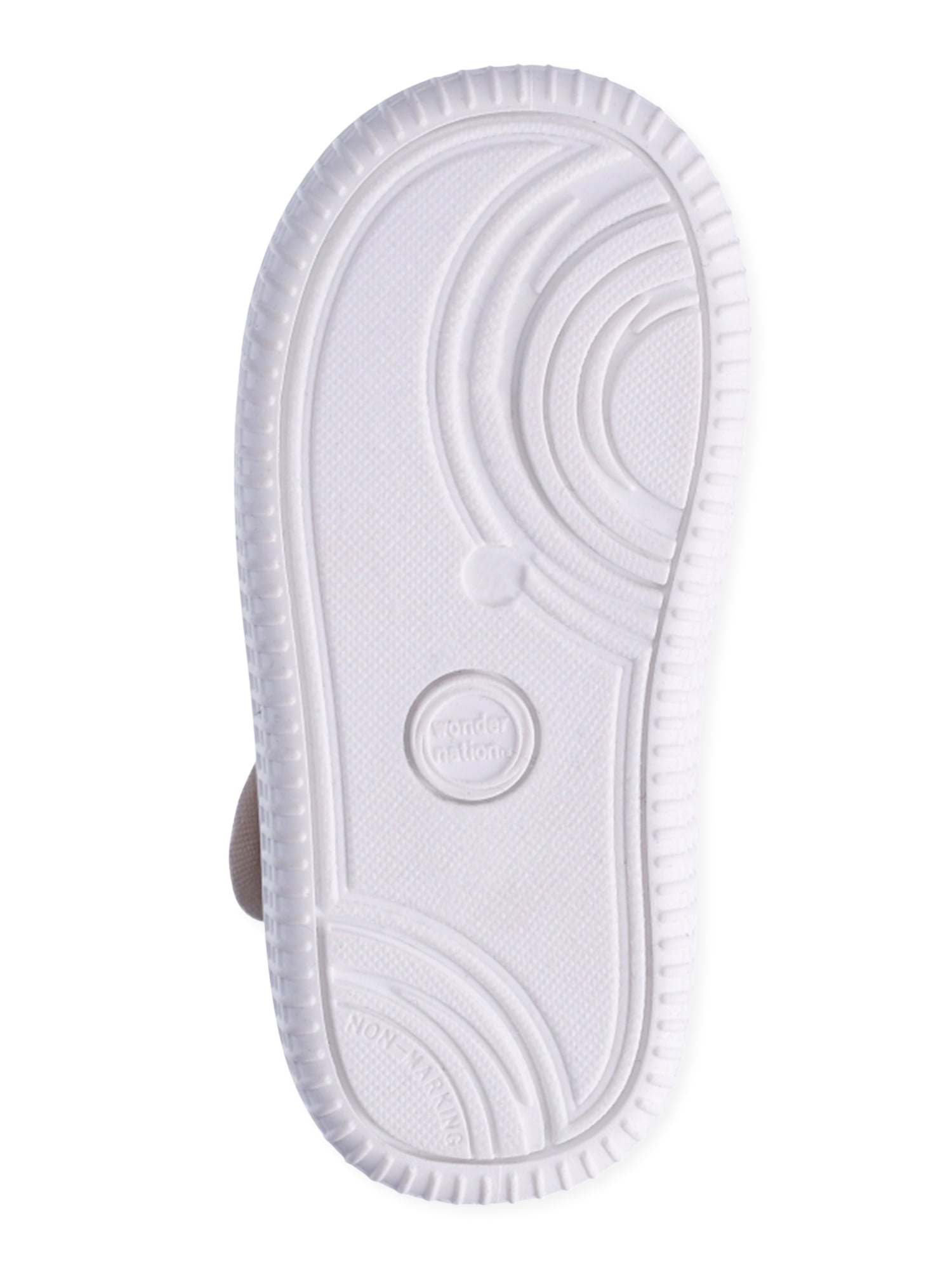 Wonder Nation Baby Girl T-Strap Bump Toe Shoes, Sizes 2-6