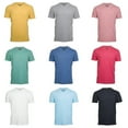 thumbnail image 2 of RuckFitt Mens Garment-dyed slub cotton V-Neck T-Shirt - 2-Pack, 2 of 32