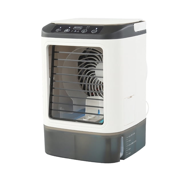 COM1950s Humidifiers for Bedroom, Humidifiers for Home, Portable Conditioner, Evaporative Cooler in 3 Speed, Usb Conditioner with Humidifier for Home Office, Bedroom, Portable Evaporative Cooler
