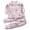 b44-Pink, variant on Baby Boy Girl Pajama Set 6M-10T Kids Cute Toddler Snug Fit Pattern Pjs Cotton Sleepwear Ruffled Shirring Size 3-6 Months,Blue