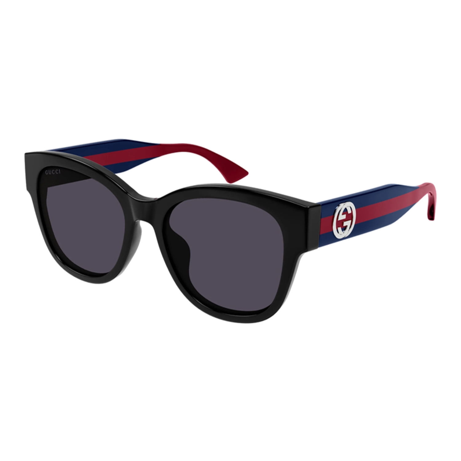 Gucci GG0307S GG/0307/S 002 Black/Gold Fashion Pilot Folding
