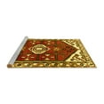 thumbnail image 2 of Ahgly Company Machine Washable Indoor Rectangle Persian Yellow Traditional Area Rugs, 8' x 10', 2 of 4