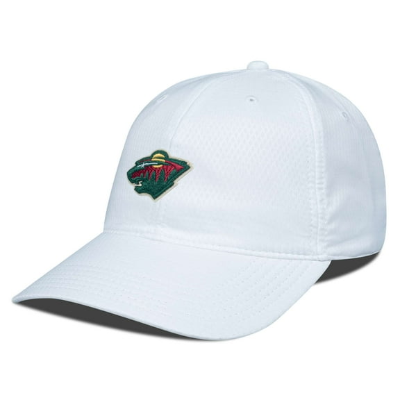 Men's Levelwear White Minnesota Wild Matrix Adjustable Hat