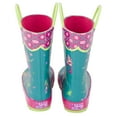 thumbnail image 3 of Stephen Joseph Kids Toddler Girls Blue Mermaid Rain Snow Boot Shoes, Size 10, 3 of 4