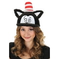 thumbnail image 4 of Adult Dr. Seuss Cat in the Hat Fuzzy Cap, 4 of 8