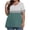 Army Green, variant on Pohista Women's Tops V Neck T Shirts for Women Cotton Women's Blouses Dressy Casual Short Sleeve Tops for Women Short Length reorder items previously ordered
