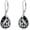 Dragonfly, variant on Bee Earrings 925 Sterling Silver Black Onyx Leverback Earrings Bumble Bee Dangle Earrings Bee Jewelry Gifts for Women