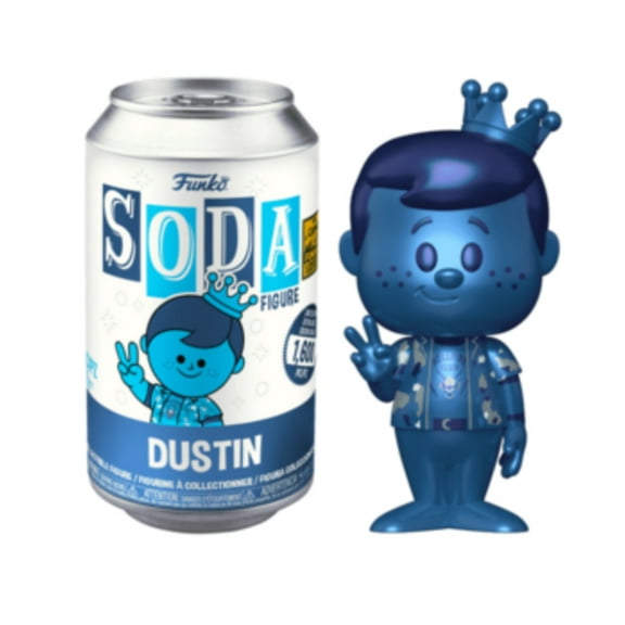 Funko Soda Dustin Metallic Blue Camp Fundays