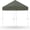 Gray, variant on EastVita 10x10 Pop Up Canopy - Outdoor Canopy Tent with Portable Roller Bag - One Button Push Setup, 3 Adjustable Height, 4 Weight Bags, 8 Stakes & 4 Guy Ropes Included, Black