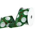 thumbnail image 3 of Homeford Golf Balls and Tees Sports Wired Ribbon, 2-1/2-inch, 10-yard, Green, 3 of 3