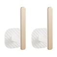 thumbnail image 1 of DJN Clearance Sale Hangs Curtain Holders Gold Curtain Holdbacks Self Adhesive Drapery Curtain Tiebacks L Shaped Curtain Hooks Style Window Holdbacks For Home Decorative Curtain Deco, 1 of 9