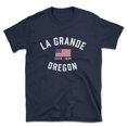 thumbnail image 1 of La Grande Oregon Patriot Men's Cotton T-Shirt, 1 of 1