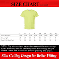 thumbnail image 2 of Hanes Essential-T T-Shirt, High-Vis Men’s Cotton/Poly Safety Green Short Sleeve Classic Tee, 1 Pack, Sizes S-5XL, 2 of 4